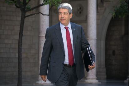 Francesc Homs, portavoz de la Generalitat.