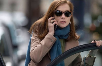 Isabelle Huppert protagoniza 'Elle'.