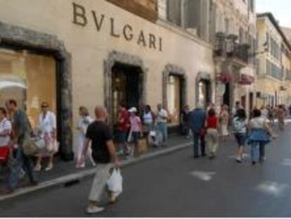 Tienda de Bulgari en Roma