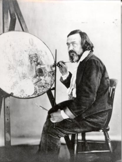 El pintor Richard Dadd, el paciente más famosos de Bethlem.