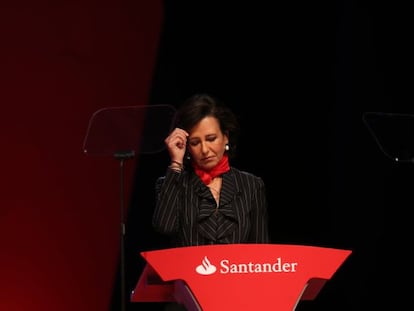 La presidenta de Banco Santander, Ana Patricia Bot&iacute;n.