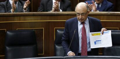 El ministros de Hacienda, Crist&oacute;bal Montoro. / EFE