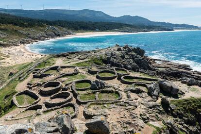 El castro de Baroña, en A Coruña.