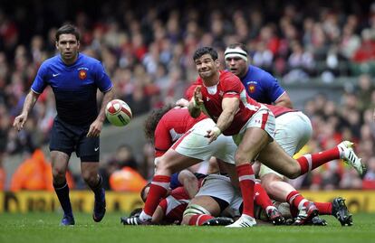 Mike Phillips, durante el partido.