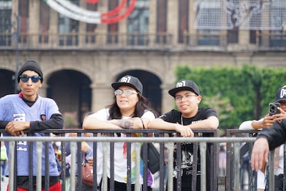 Desde las 4 de la tarde comenzaron a llegar los asistentes al concierto.