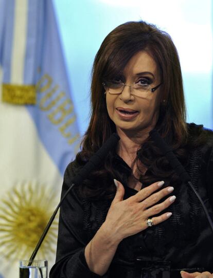 La presidenta argentina, Cristina Fernández de Kirchner.