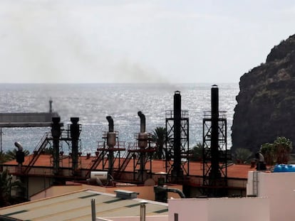 Central eléctrica de El Palmar, en La Gomera, en una imagen de archivo.