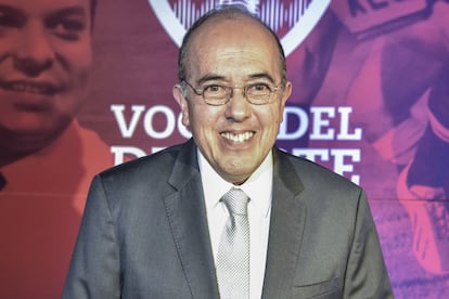 El comentarista Pepe Segarra en Ciudad de México, en 2018.