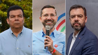 Roberto Ortiz, Jaime Andrés Beltrán y Carlos Fernando Galán