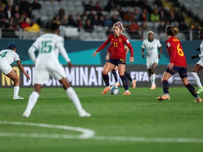Alexia Putellas, en el partido de España ante Zambia en el Mundial.