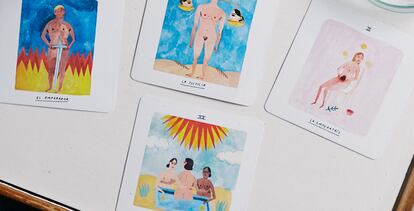 Así es la baraja de tarot ilustrada por Gala Pont que se utilizará en la 'Noche de reinas' de Chiquita Room.