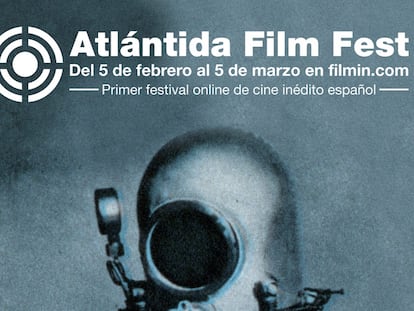 Cartel del festival Atlántida Film Fest.