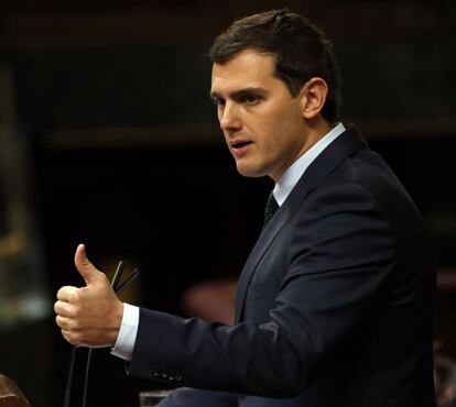 El l&iacute;der de Ciudadanos, Albert Rivera