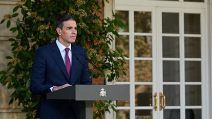 Pedro Sánchez, el lunes.