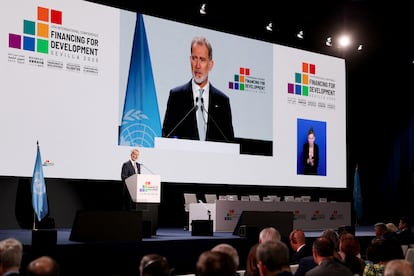 Felipe VI pide concreción en la cumbre de la ONU de Sevilla para afrontar la actual falta de financiación a cooperación