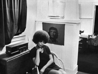 Angela Davis en una imagen de archivo de 1969.