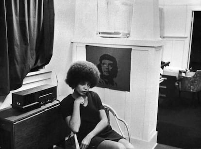 Angela Davis en una imagen de archivo de 1969.