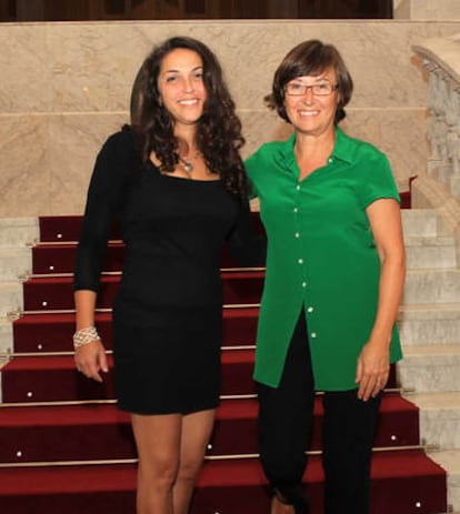 Pamela Rolfe y Rocío García