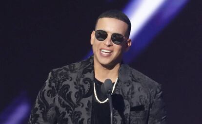 El cantante Daddy Yankee en los premios Billboard Latin Music Awards celebrados en Las Vegas (Nevada, EE UU) en abril de 2018.