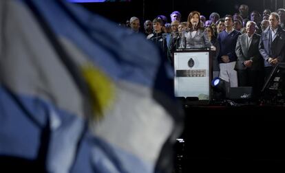 La presidenta argentina dio un discurso de 70 minutos, en el que recordó sus "logros" en materia de economía, empleo, infraestructura, educación y cultura.