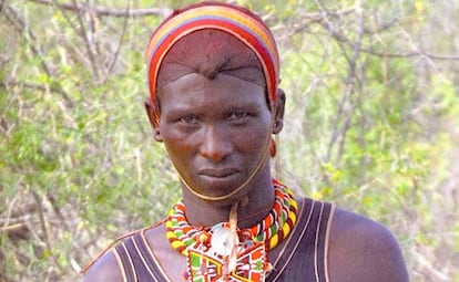 El pastor samburu Lokiri