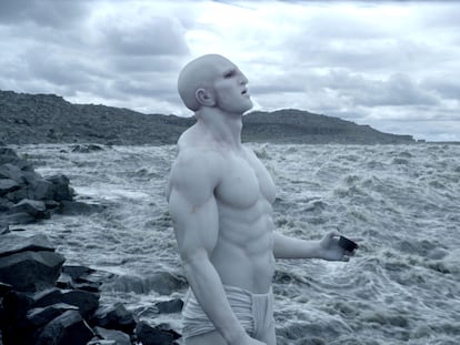 Fotograma de la película Prometheus, dirigida por Ridley Scott en 2012.