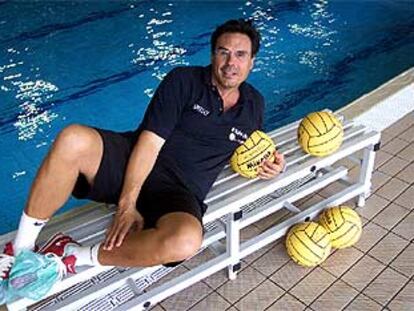 Joan Jané, seleccionador español de waterpolo.