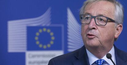 El presidente de la Comisión Europea, Jean-Claude Juncker.