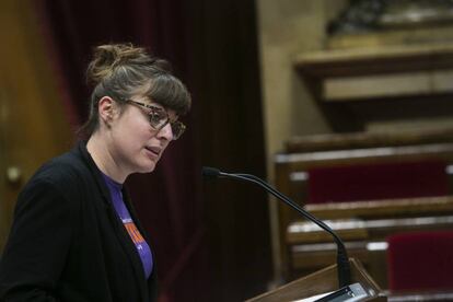 Mireia Veh&iacute;, aquest dijous al Parlament.