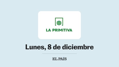 La Primitiva sorteo lunes 8 diciembre 2025