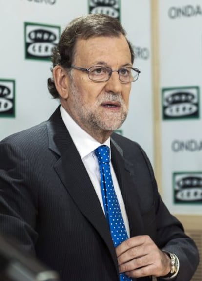 Mariano Rajoy, este martes.