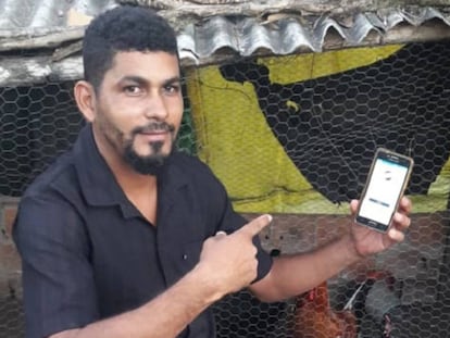 Rafael Borges, agricultor familiar de Agua Fría, Brasil.