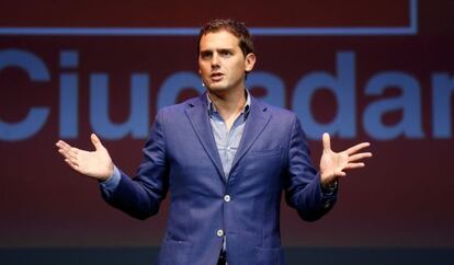 El president de Ciutadans, Albert Rivera.