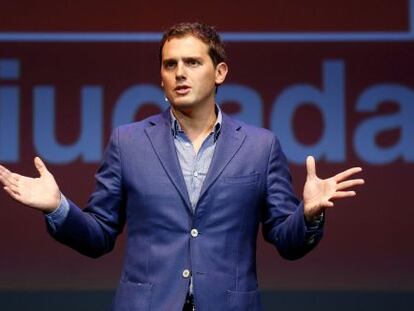 El president de Ciutadans, Albert Rivera.