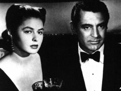 Ingrid Bergman y Cary Grant en Encadenados
