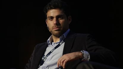 Jorge Betancor, de Populous, en el World Football Summit.