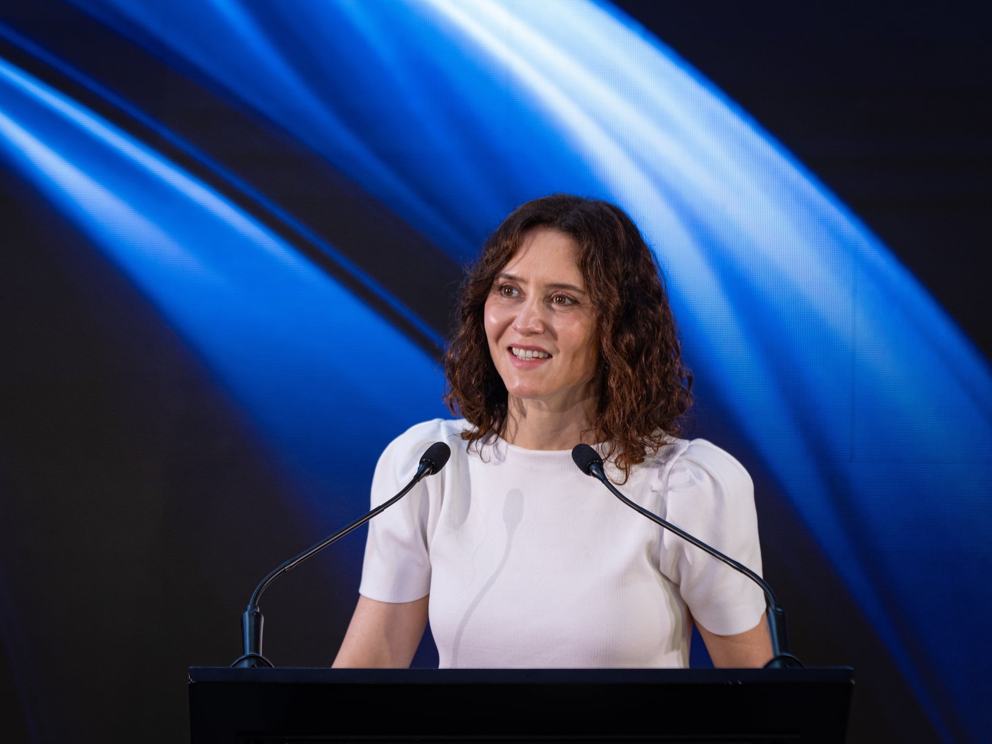 Isabel Ayuso en la Universidad de la Libertad