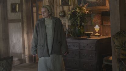 Elisabeth Moss, en un instante de la cuarta temporada de 'El cuento de la criada'.