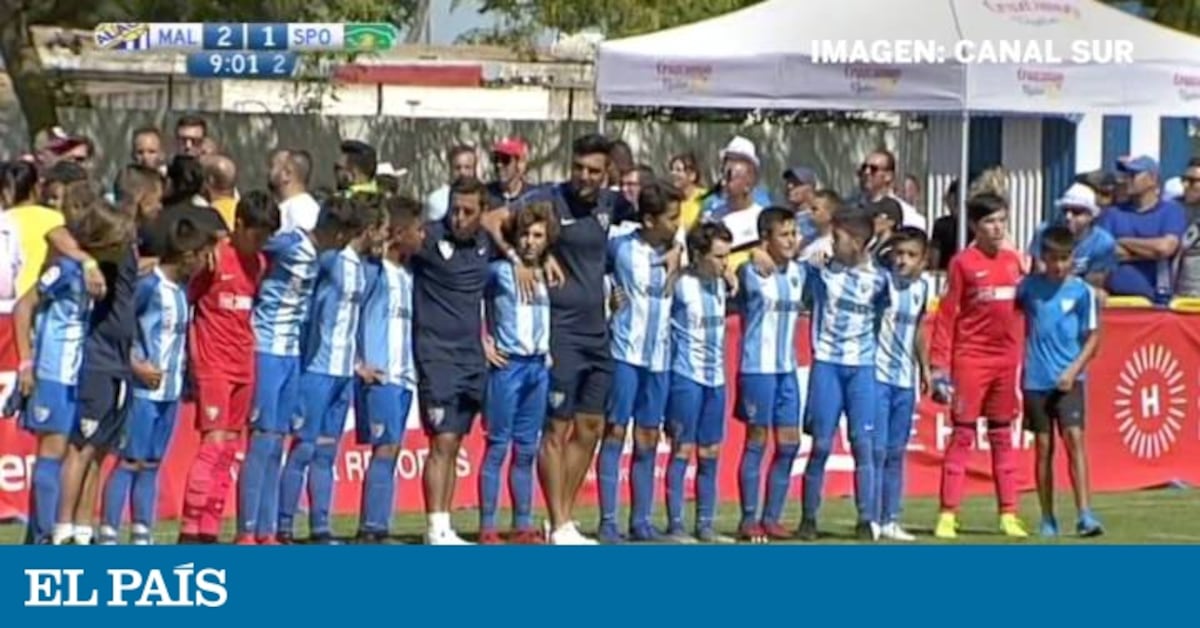 Los niños del Málaga CF paran un partido para recriminar a sus padres por discutir en la grada | Diario De España | EL PAÍS