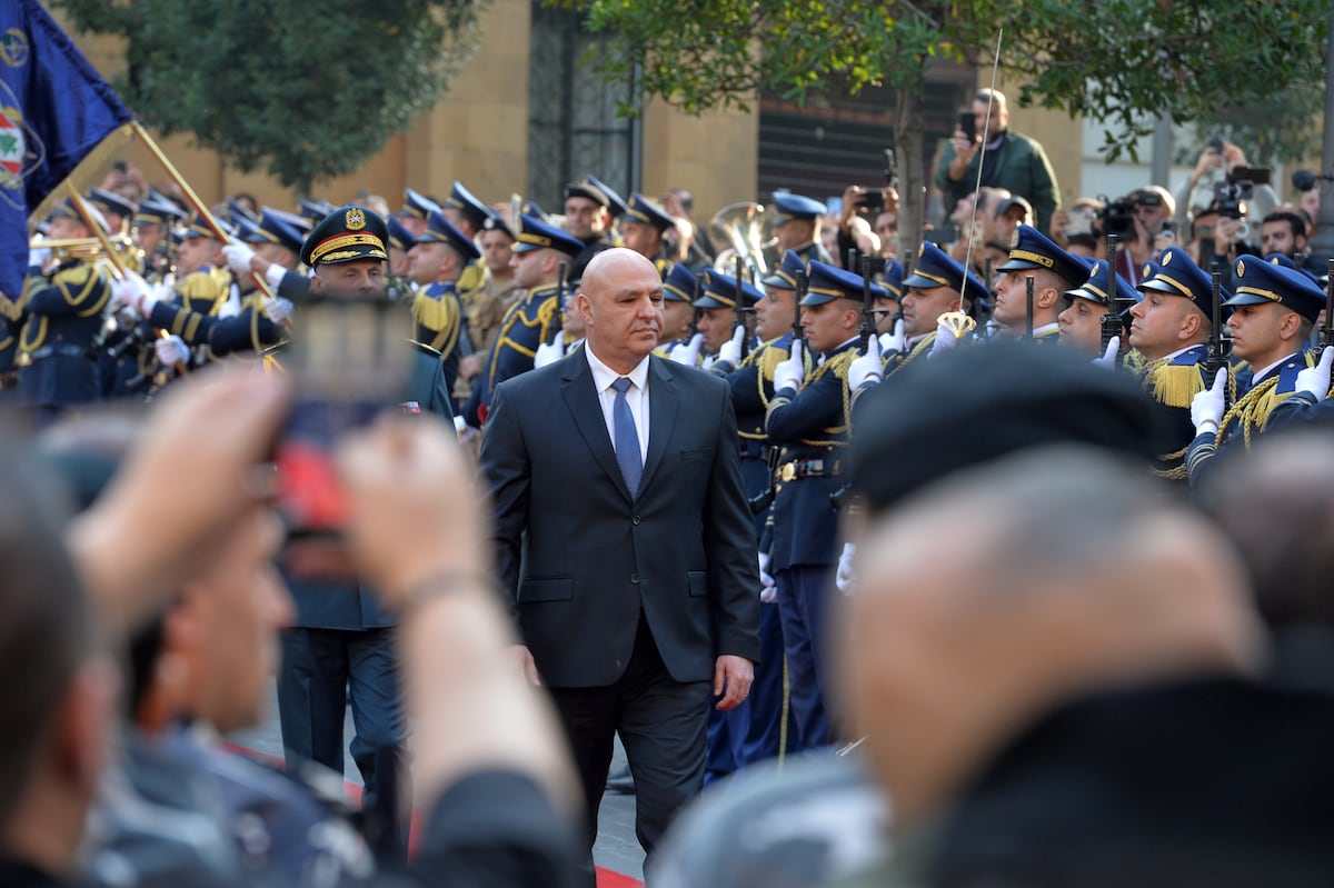 General Joseph Aoun, elected new president of Lebanon after two years of political paralysis