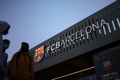 Foto de las oficinas del Camp Nou.