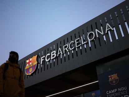 Foto de las oficinas del Camp Nou.