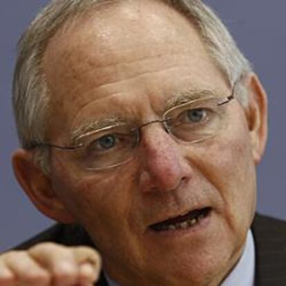 El ministro de Finanzas alemán, Wolfgang Schäuble.