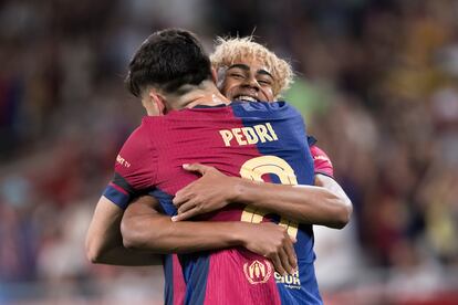 Pedri y Lamine