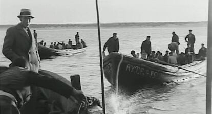 Fotograma de una de las pel&iacute;culas de Mart&iacute;n Ribes (1931-1932) restaurada por la Filmoteca de Andaluc&iacute;a.