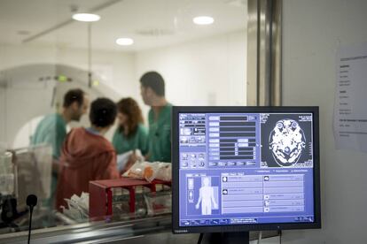 Instalaciones para pruebas diagnósticas en el Hospital Universitario de Bellvitge.