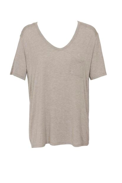 Camiseta de rayón T by Alexander Wang. Precio: 75,78 euros. 