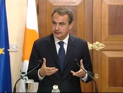 Zapatero visita Chipre días antes de asumir la Presidencia de la UE