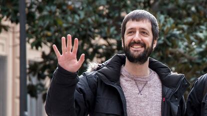 Juanma del Olmo, secretario de Comunicación de Podemos, en una imagen de archivo.