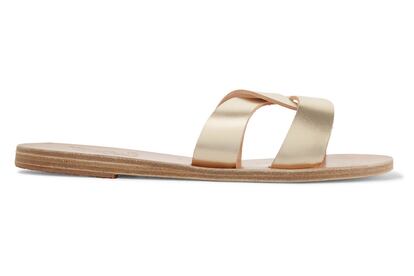 Metalizadas, de Ancient Greek Sandals. Net-a-porterA la venta en  (155 euros).
